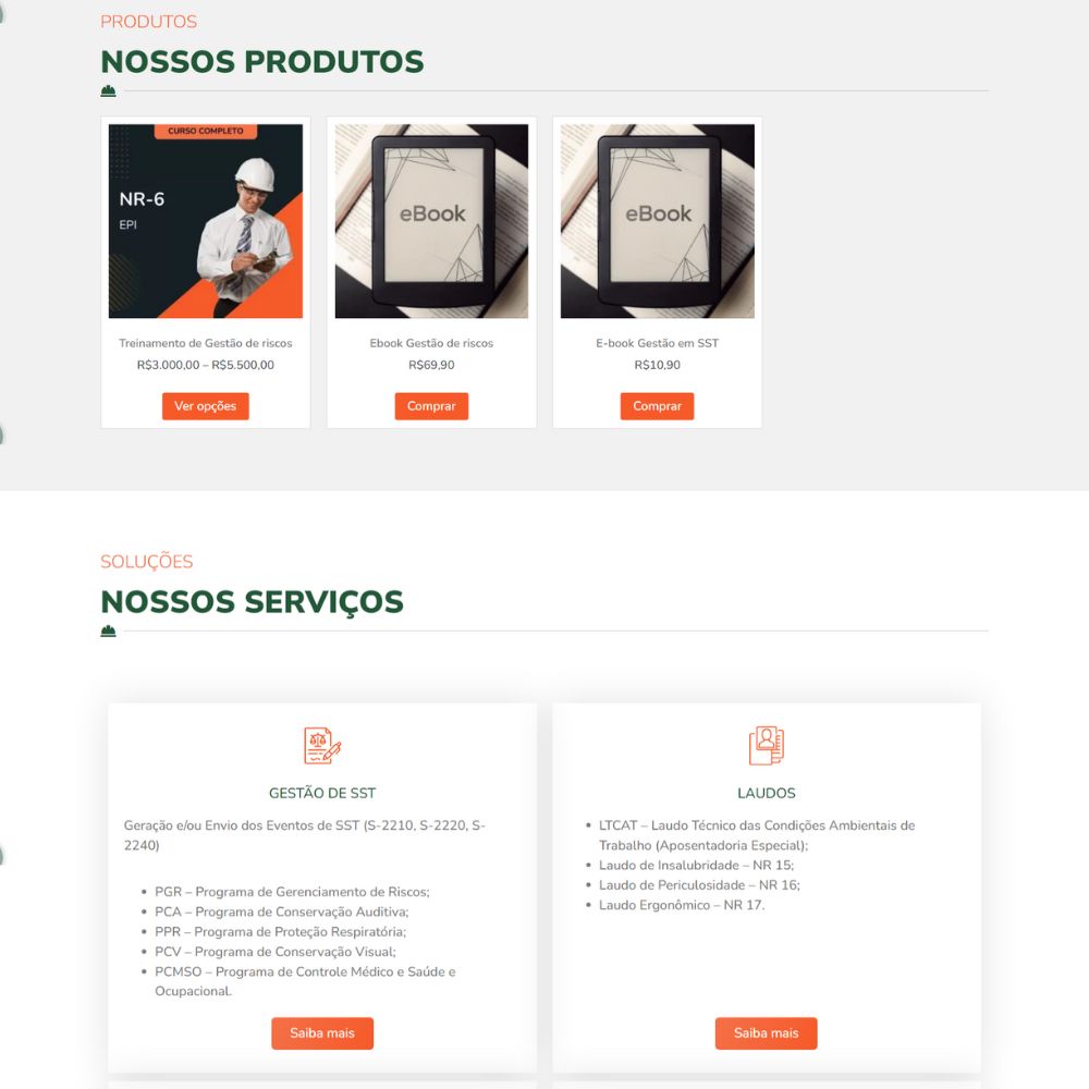 site personalizado contagem